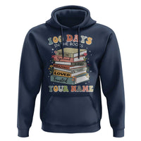 Personalized 100 Days In The Books Hoodie Custom Name Mr Mrs Teachers 100th Days Of School
