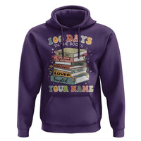 Personalized 100 Days In The Books Hoodie Custom Name Mr Mrs Teachers 100th Days Of School