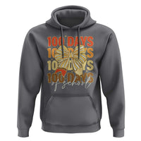 100 Days Of School Coquette Pencil Bow Hoodie