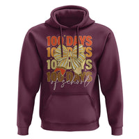 100 Days Of School Coquette Pencil Bow Hoodie