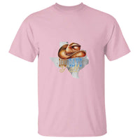 Funny 100th Day Of School Cowboy T Shirt 100 Days Y'all TX map