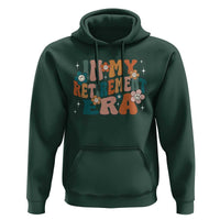 Funny In My Retirement Era Hoodie Retired 2025 Retro Flower