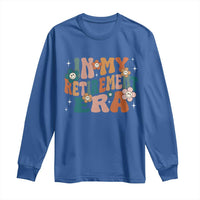 Funny In My Retirement Era Long Sleeve Shirt Retired 2025 Retro Flower