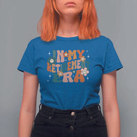 Funny In My Retirement Era T Shirt For Women Retired 2025 Retro Flower