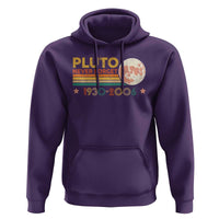 Funny Never Forget Pluto 1930 2006 Hoodie Retro Stripes