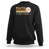 Funny Never Forget Pluto 1930 2006 Sweatshirt Retro Stripes
