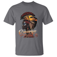 Black History Month T Shirt Remember Your Roots African Safari