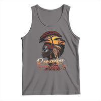 Black History Month Tank Top Remember Your Roots African Safari