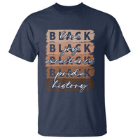 Black Love Joy Excellence Pride History T Shirt Proud African American Melanin Brush Stroke