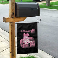 On Cloud Nine Garden Flag 9th Birthday Bday Girl Pink Coquette Cowgirl Boots