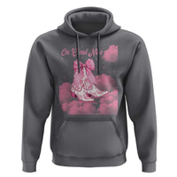 On Cloud Nine Hoodie 9th Birthday Bday Girl Pink Coquette Cowgirl Boots