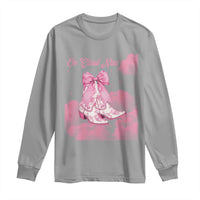 On Cloud Nine Long Sleeve Shirt 9th Birthday Bday Girl Pink Coquette Cowgirl Boots