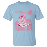 On Cloud Nine T Shirt 9th Birthday Bday Girl Pink Coquette Cowgirl Boots