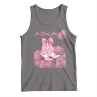 On Cloud Nine Tank Top 9th Birthday Bday Girl Pink Coquette Cowgirl Boots