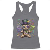 Funny Mardi Gras 67 Voodoo Doll Racerback Tank Top Fat Tuesday Six Seven Meme