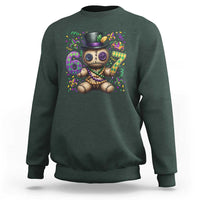 Funny Mardi Gras 67 Voodoo Doll Sweatshirt Fat Tuesday Six Seven Meme