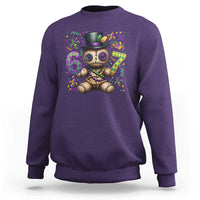 Funny Mardi Gras 67 Voodoo Doll Sweatshirt Fat Tuesday Six Seven Meme