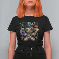 Funny Mardi Gras 67 Voodoo Doll T Shirt For Women Fat Tuesday Six Seven Meme