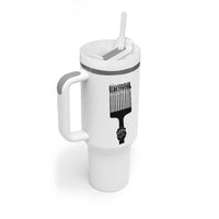 Afro Pick Comb Strong Black Power Fist Tumbler With Handle