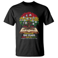 Celebrating 100 Years Of Black History Honoring The Past Inspiring The Future T Shirt Black Leaders