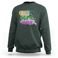 Play Some Boosie Mardi Gras Sweatshirt Funny Fat Tuesday Coquette Louisiana Carnival