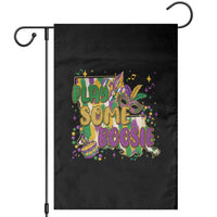 Play Some Boosie Mardi Gras Garden Flag Funny Louisiana New Orleans Carnival