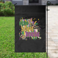 Play Some Boosie Mardi Gras Garden Flag Funny Louisiana New Orleans Carnival
