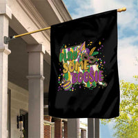 Play Some Boosie Mardi Gras Garden Flag Funny Louisiana New Orleans Carnival