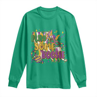 Play Some Boosie Mardi Gras Long Sleeve Shirt Funny Louisiana New Orleans Carnival