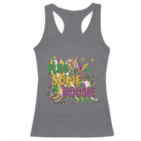 Play Some Boosie Mardi Gras Racerback Tank Top Funny Louisiana New Orleans Carnival