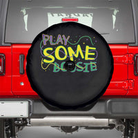 Funny Play Some Boosie Mardi Gras Spare Tire Cover Beads Carnival Louisiana