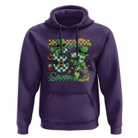 67 St Patricks Day Hoodie Funny Six Seven Meme Lucky Shamrock