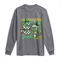 67 St Patricks Day Long Sleeve Shirt Funny Six Seven Meme Lucky Shamrock