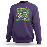 67 St Patricks Day Sweatshirt Funny Six Seven Meme Lucky Shamrock