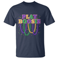 Funny Play Boosie Mardi Gras T Shirt Beads Fat Tuesday Carnival
