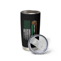 Funny St Patrick's Day Irish Beer Drinking Tumbler Cup Vintage Irish American Flag - Wonder Print Shop