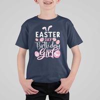 Funny Easter Day Birthday Girl T Shirt For Kid Born On Easter Day Eggs