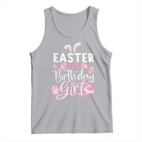 Funny Easter Day Birthday Girl Tank Top Born On Easter Day Eggs