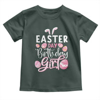 Funny Easter Day Birthday Girl Toddler T Shirt Born On Easter Day Eggs