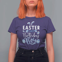 Funny Easter Day Birthday Boy T Shirt For Women Born On Easter Day Eggs