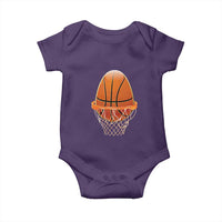 Funny Easter Egg Basketball Sport Lover Baby Onesie