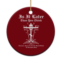 Eastern Orthodox Christian Seraphim Rose Ceramic Ornament Is It Rather Than You Think Russian Cavalry Cross - Wonder Print Shop