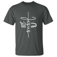 Jesus Christian Lord & Savior Crown of Thorns T Shirt