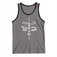 Jesus Christian Lord & Savior Crown of Thorns Tank Top