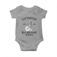 Funny Easter Day Cottontail Egg Delivery Service Baby Onesie Bunny Rabbit