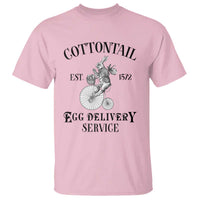 Funny Easter Day Cottontail Egg Delivery Service T Shirt Bunny Rabbit