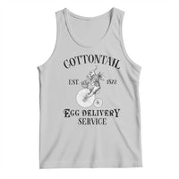 Funny Easter Day Cottontail Egg Delivery Service Tank Top Bunny Rabbit