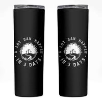 A Lot Can Happen In 3 Days Skinny Tumbler Vintage Crown Of Thorns Easter Day Good Friday Religious Christian