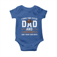 Funny I Have Two Titles Dad And Cowboy And I Rock Them Both Baby Onesie Western Dad Father's Day