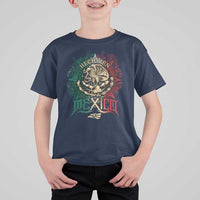 Hecho En Mexico T Shirt For Kid Mexican Pride Aztec Eagle
